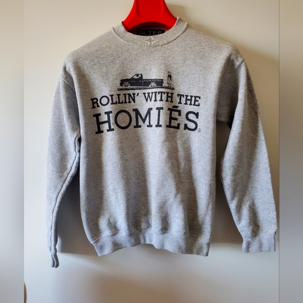 BlTEE BRIAN  LICHTENBERG Rollin with the homies sweatshirt. Size women XS